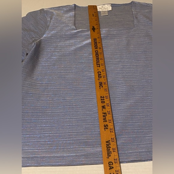 Vue Point Woman 2X by Jordan blue metallic VTG USA New - Picture 4 of 9